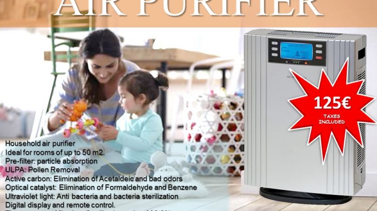 Mundoclima 988 portable air purifier Mundoclima purifiers are ionizers (negative ion generators) and counteract the effects that positive ions cause in domestic environments. In addition, they filter the air through HEPA filters (+ 99.95% efficiency), eliminate odors thanks to activated carbon filters and photocatalytic oxidation (UV) systems, ozone … etc. The combination of all these [&hellip;]